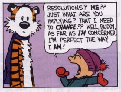 Thoughts on New Year's Resolutions