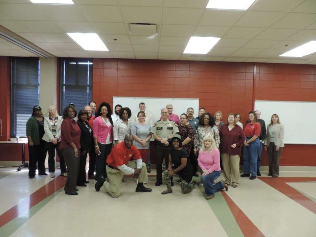 Thank you to Liberty County Sheriff Steve Sikes, Captain David Edwards and Captain Keith Jenkins for facilitating an informative and engaging workshop! Participants learned about active shooter awareness, incident response, workplace violence and received demonstrations on basic self-defense techniques.