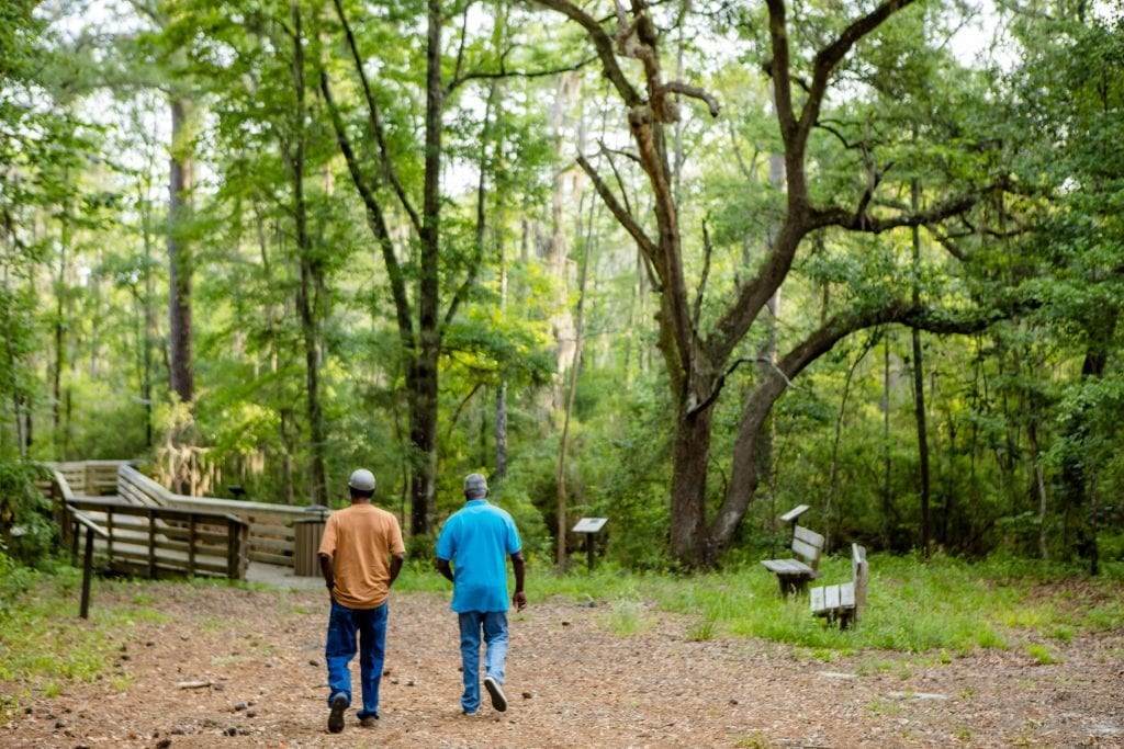 Walking Trails perfect for Fall in Liberty County
