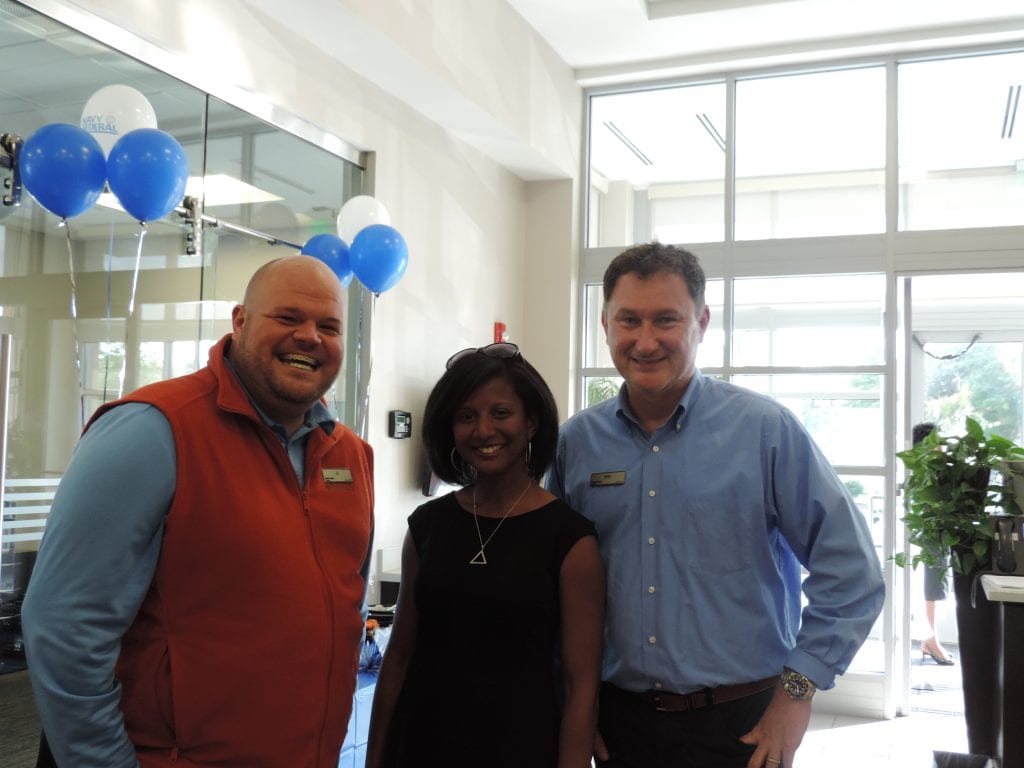 Chamber members had a super time networking at the April Business After Hours hosted by Navy Federal Credit Union, on Thursday, April 19th at their office located at 730 South Main Street in Hinesville.