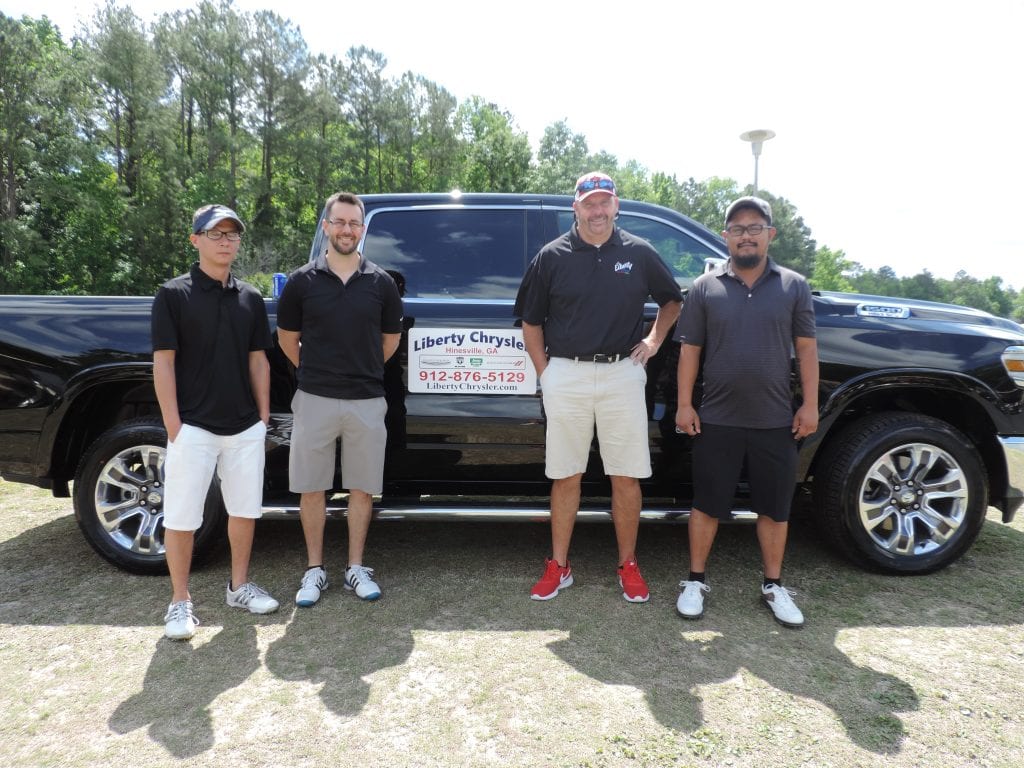 The 13th Annual Chamber Golf Classic, in honor and memory of Gary Newsome, presented by Coastal Electric CoOp was held on April 27, 2018.  A big thank you to our corporate sponsors Pedrick & Associates, Chick-fil-A of Hinesville, Liberty Chrysler Dodge Jeep RAM, Dryden Enterprises, Canoochee EMC, South Georgia Bank. Thank you to our Beverage Sponsor, the LaQuinta Inn & Suites, Beverage Cart Sponsor Elite Roofing, as well as the Hole-in-One Sponsor, J.C Lewis Ford.  And, of course, we can't forget to thank our food sponsors baldino's Giant Jersey Subs and Zaxby's.  Also, thank you to Cherokee Rose County Club for allowing us to use your facilities.