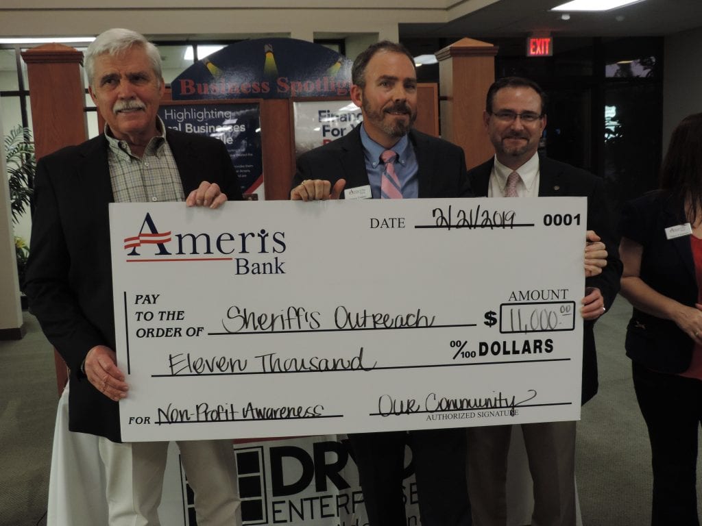 Thank you Ameris Bank & Panera for hosting such a great Business After Hours last week! It was inspiring to see our community come together under your direction to raise $11,000 for the Liberty County Sheriff's Outreach Fund.