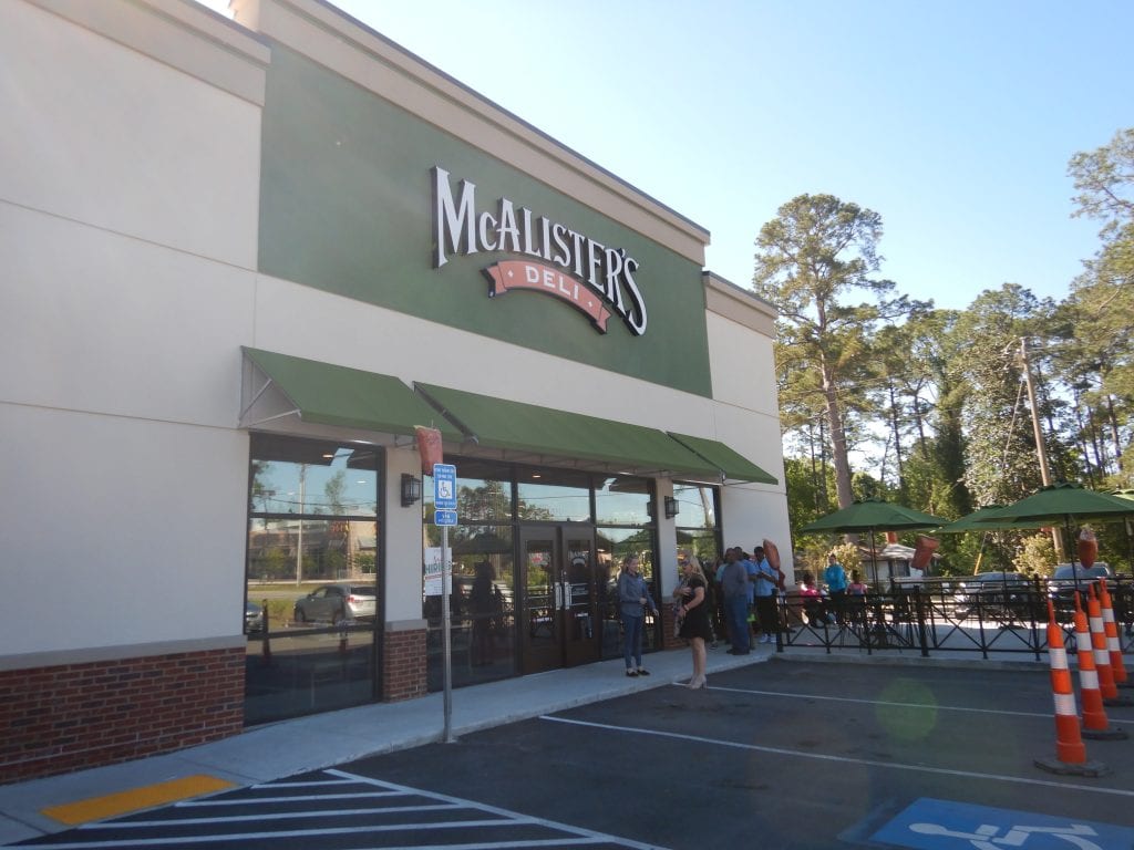 We celebrated the ribbon cutting and grand opening for McAlister's Deli today in Hinesville on Hwy. 84. We wish them all the success in the world and welcome to Hinesville.