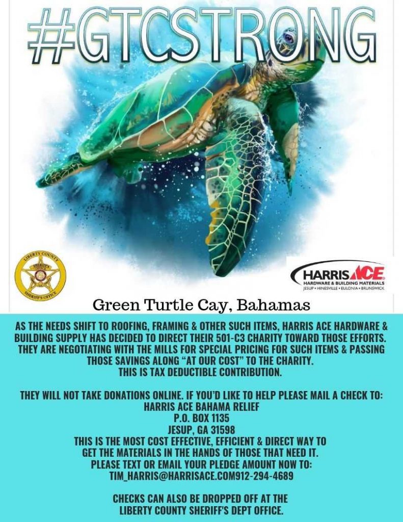 Green Turtle Cay Hurricane Relief