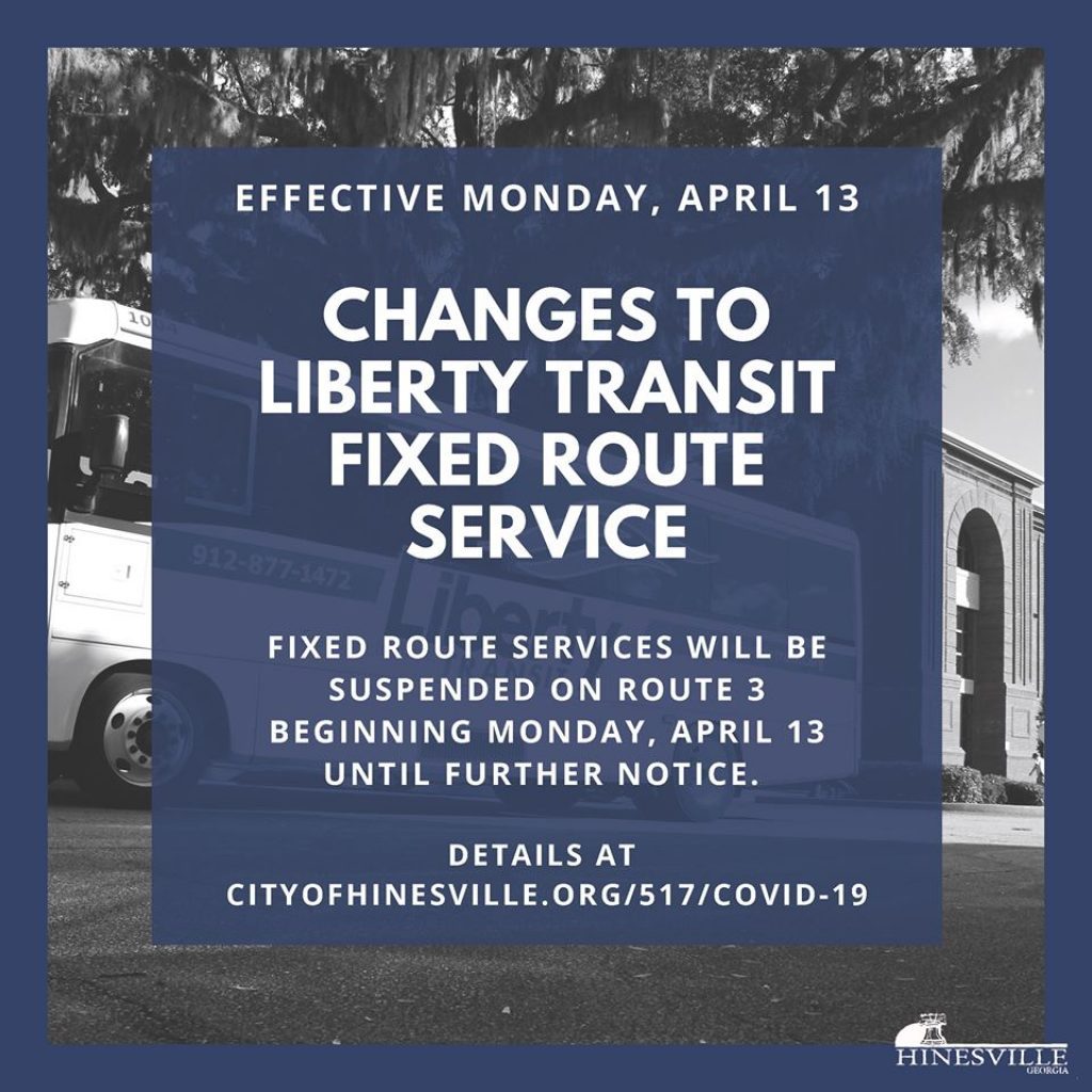 Changes to Liberty Transit Fixed Route Services