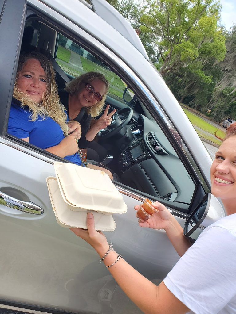 Our annual Backyard BBQ was a success again this year with a few changes to keep all our members healthy & safe! All of the meals were packaged up and were picked up drive-thru style in front of the Bacon Fraser. It was good to see all those smiling faces even if from afar and for just a few moments!