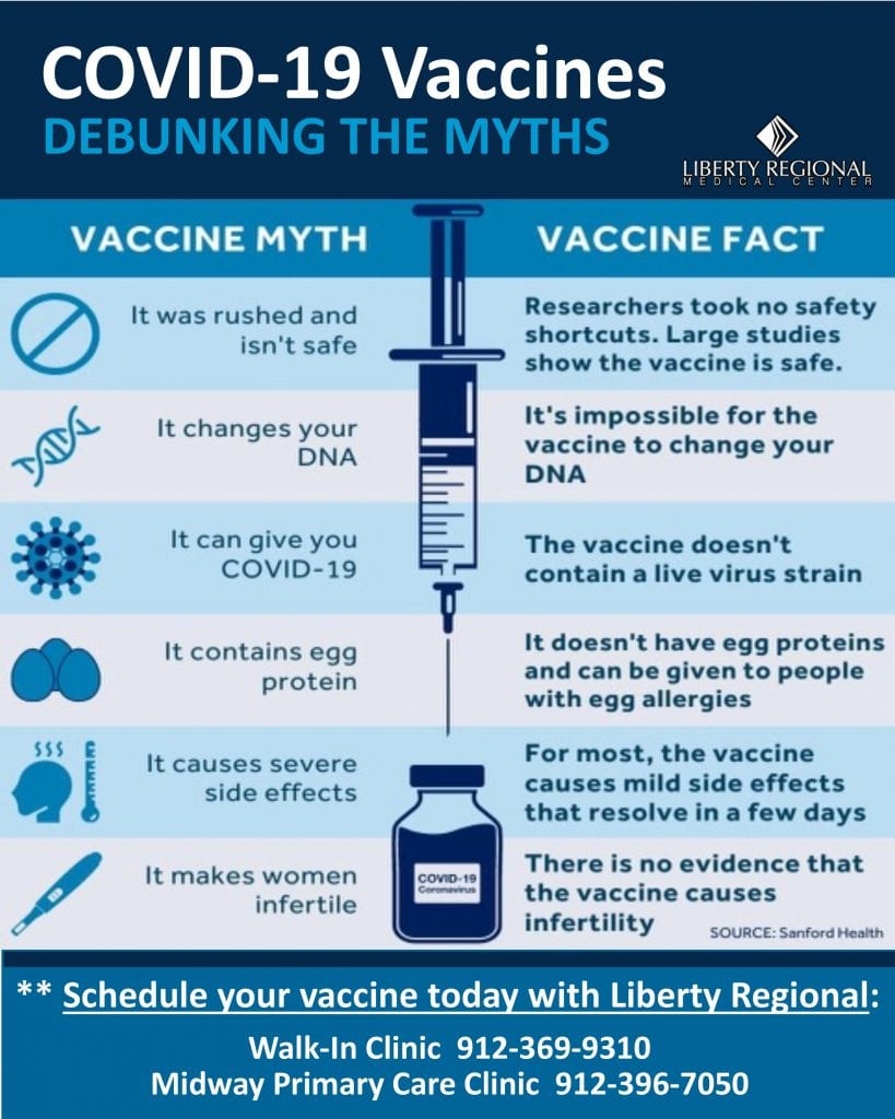 COVID 19 Vaccine w/Liberty Regional