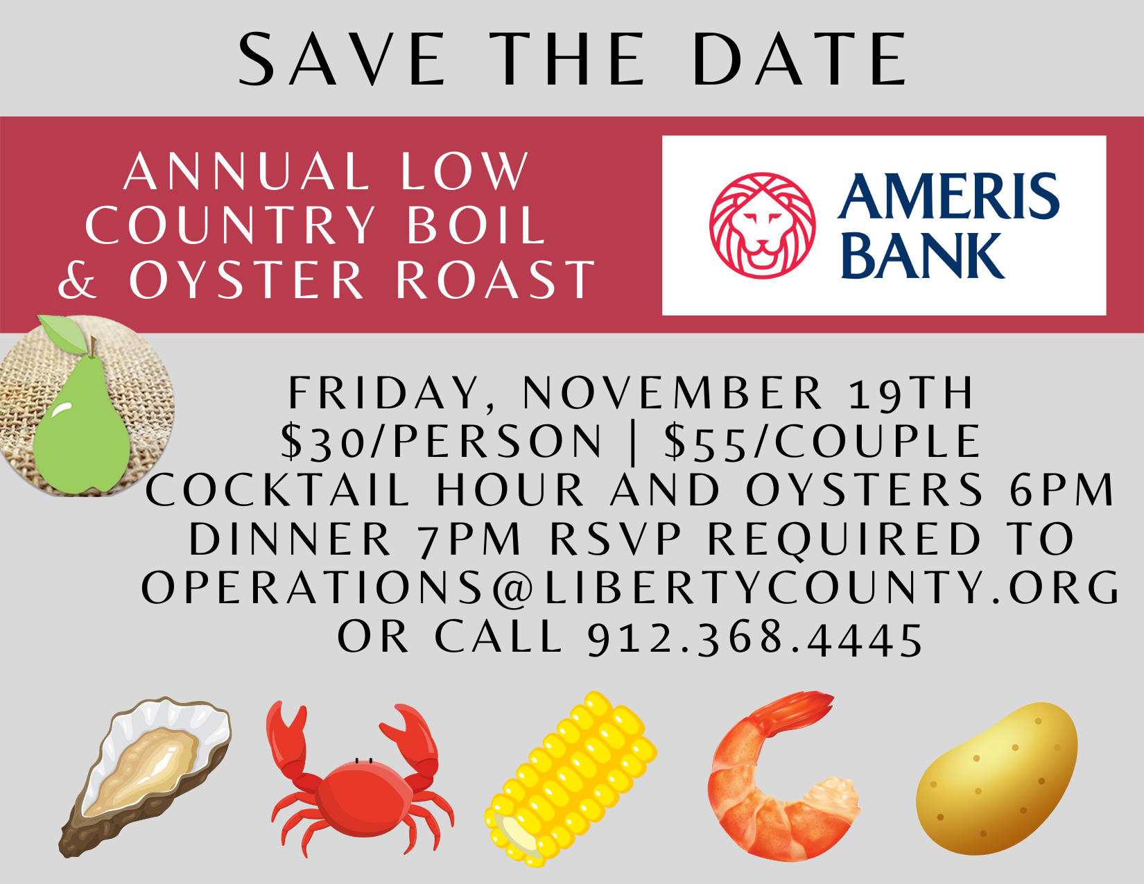 low country boil invite