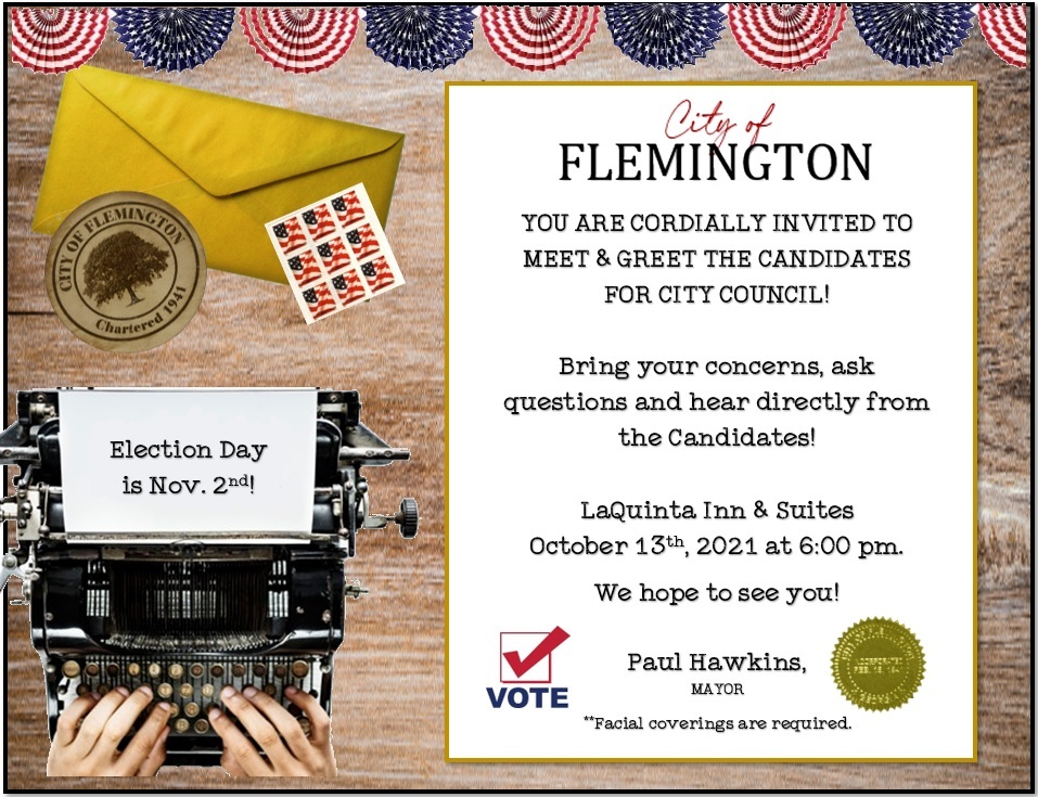 City of Flemington Meet and Greet for City Council