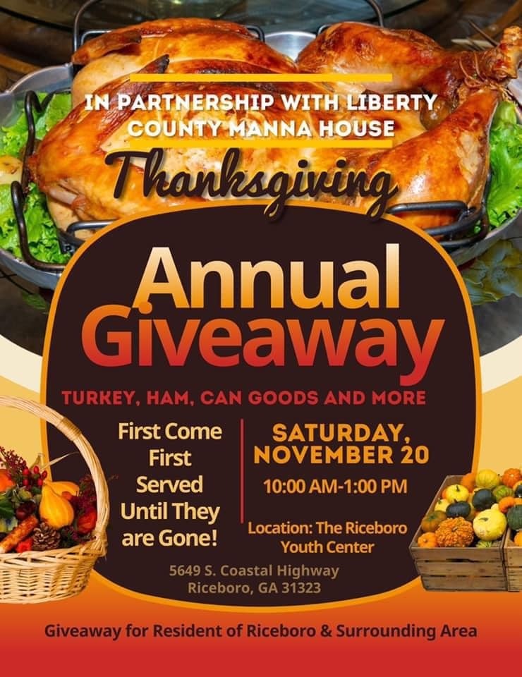 Thanksgiving annual Giveaway