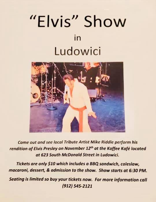 Elvis Show in Ludowici
