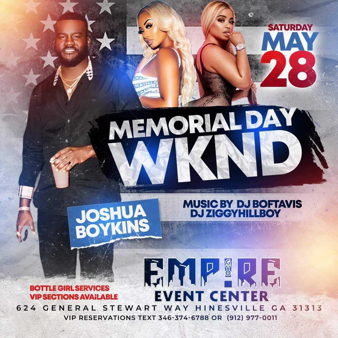 Memorial Day Weekend at Empire Event Center