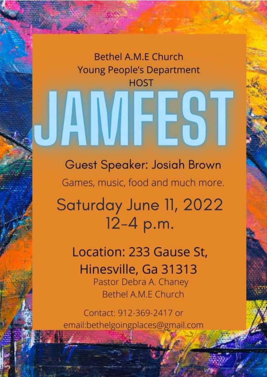 Jamfest flyer
