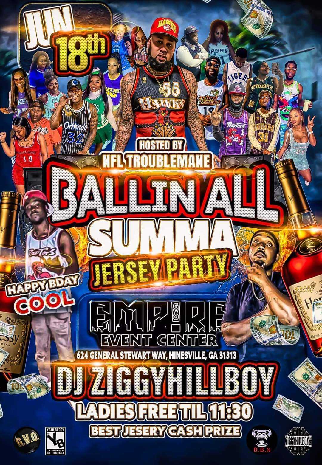 Jersey Party at Empire Event Center