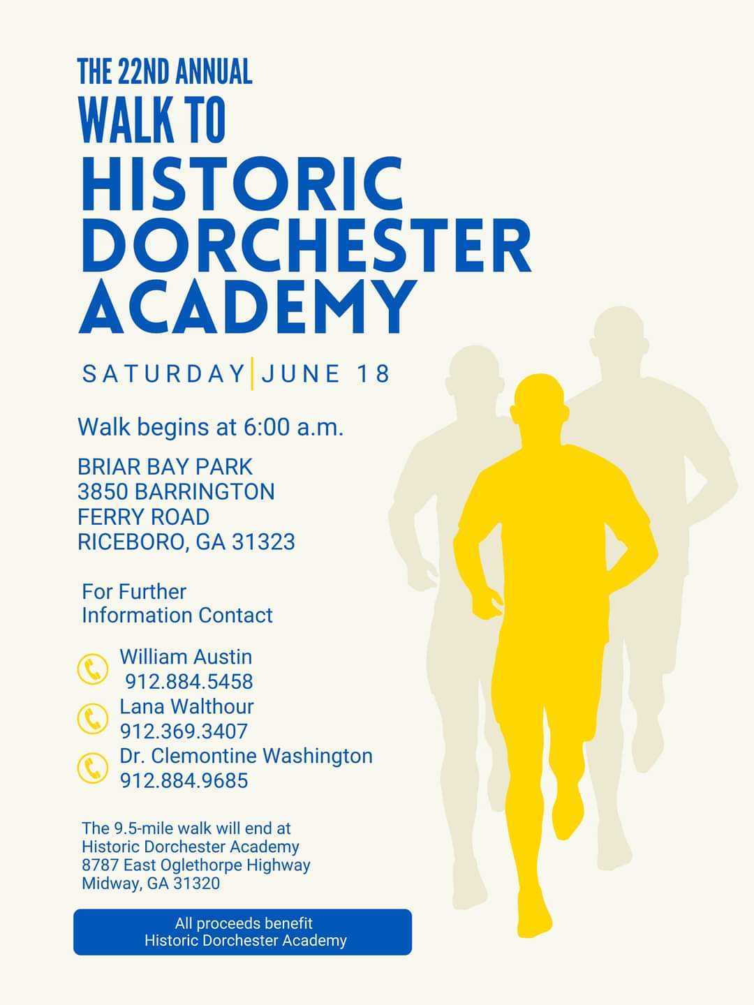 22nd Annual Walk to Historic Dorchester Academy