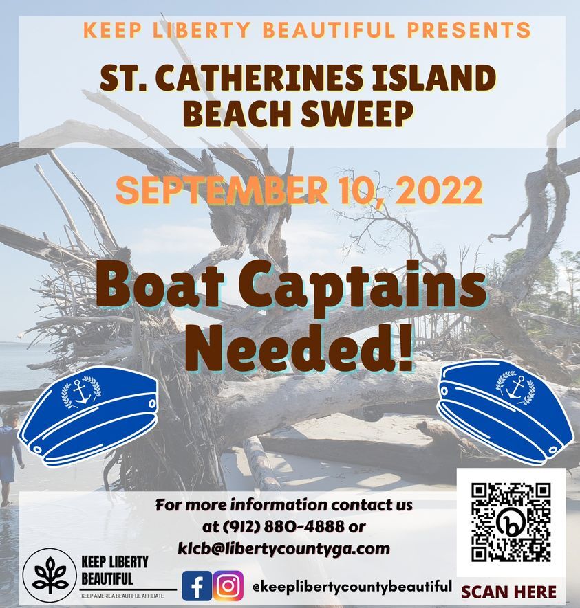 Flyer for St Catherines Beach Sweep