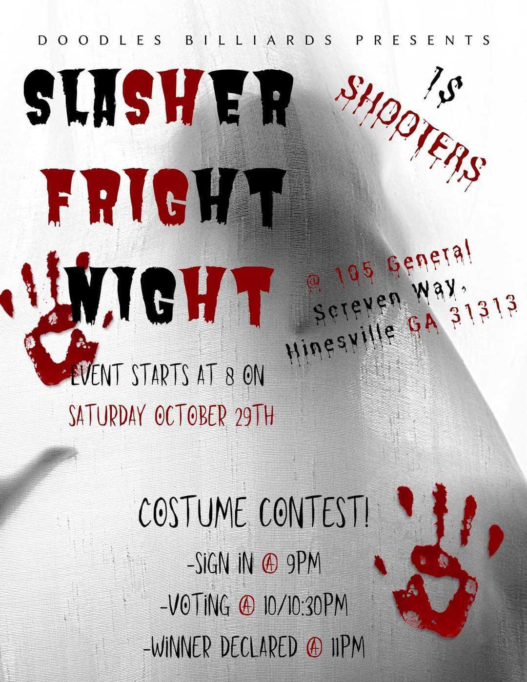 Slasher Fright Night Flyer