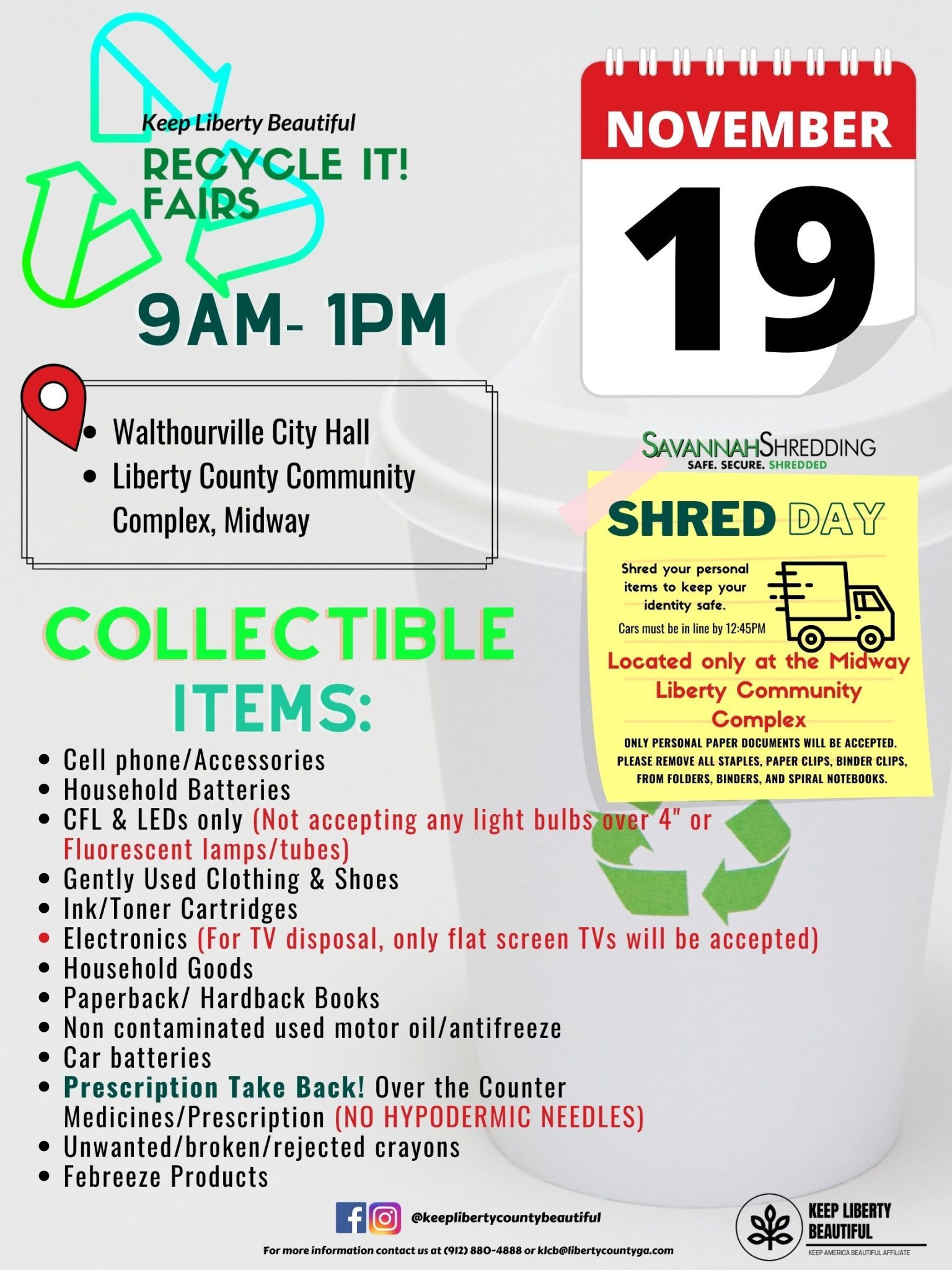 Recycle It! Fairs flyer
