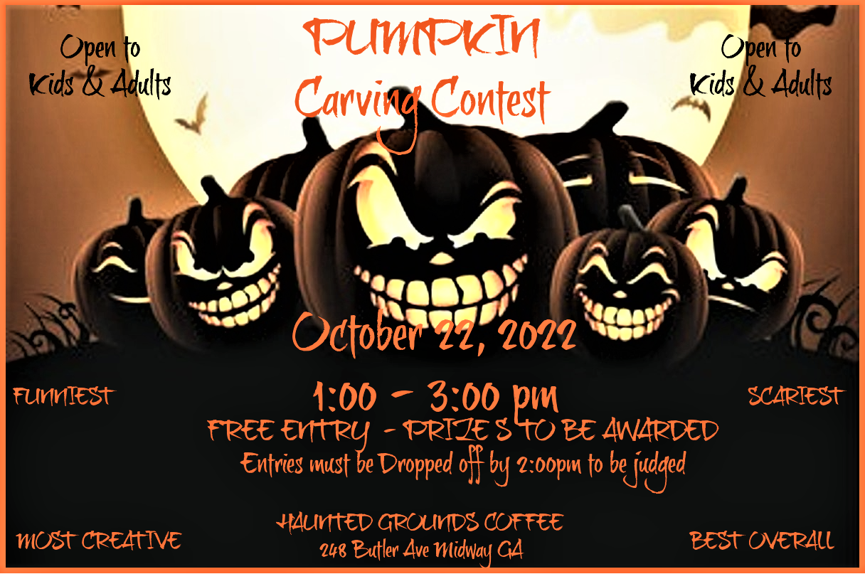 Flyer for Pumpkin Carving Contest