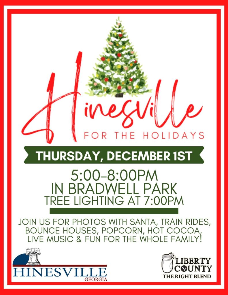 Apply Now: Hinesville for the Holidays - Booth Host