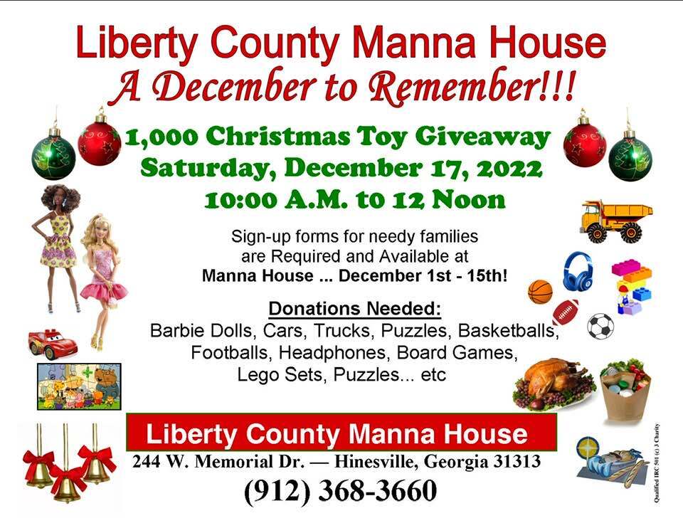 Toy Drive at the Manna House