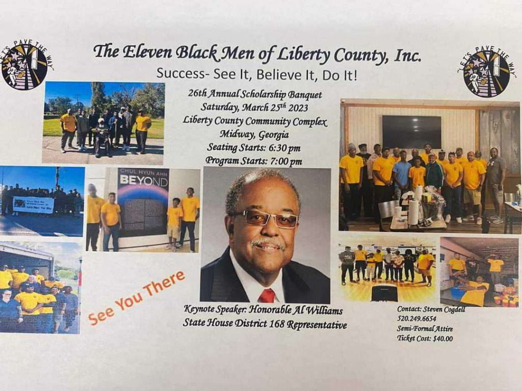 Eleven Black Men of Liberty County Flyer