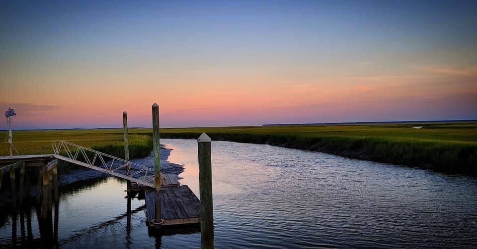 Sunset on the dock. Top 9 February Instagram Photos in Liberty County