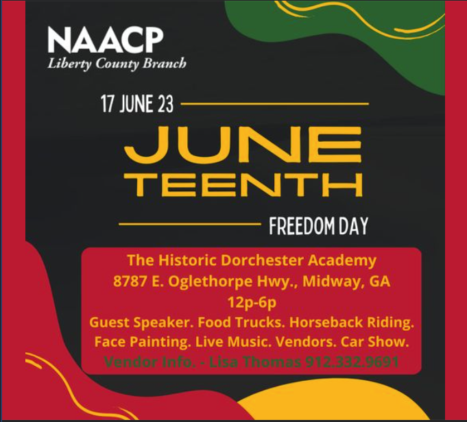 Juneteenth Freedom Day flyer