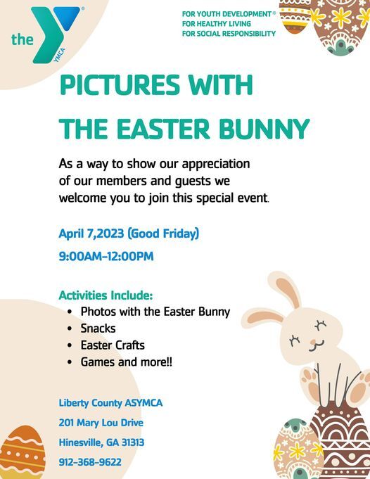YMCA Pics w/ Bunny flyer