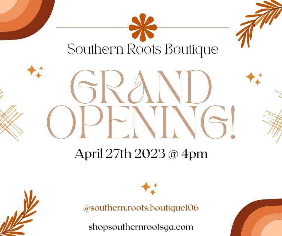 Boutique Grand Opening Flyer
