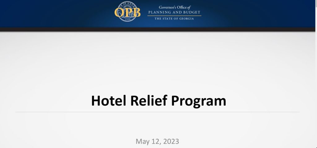 Hotel Relief Program PowerPoint