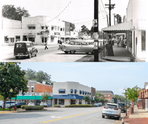 Main Street Then & Now – Liberty County History in Photographs