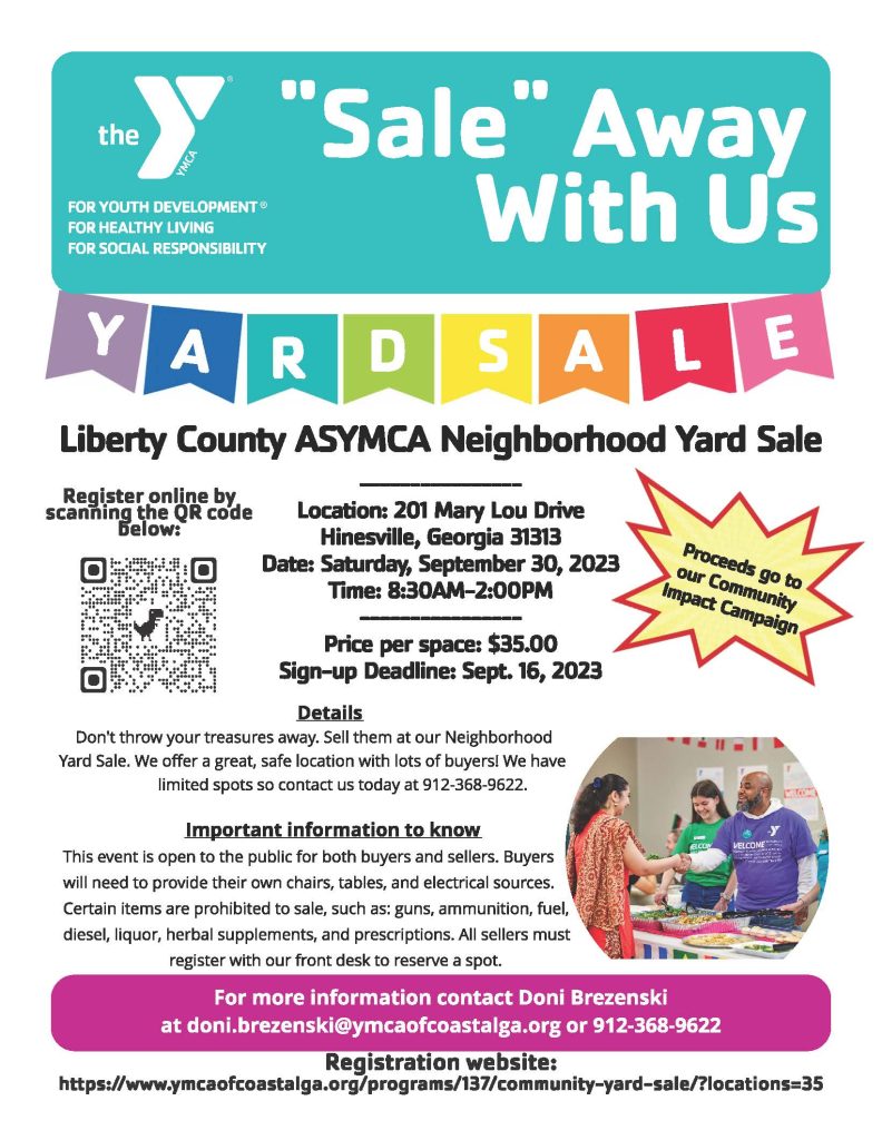 Neighborhood Yard Sale- ASYMCA