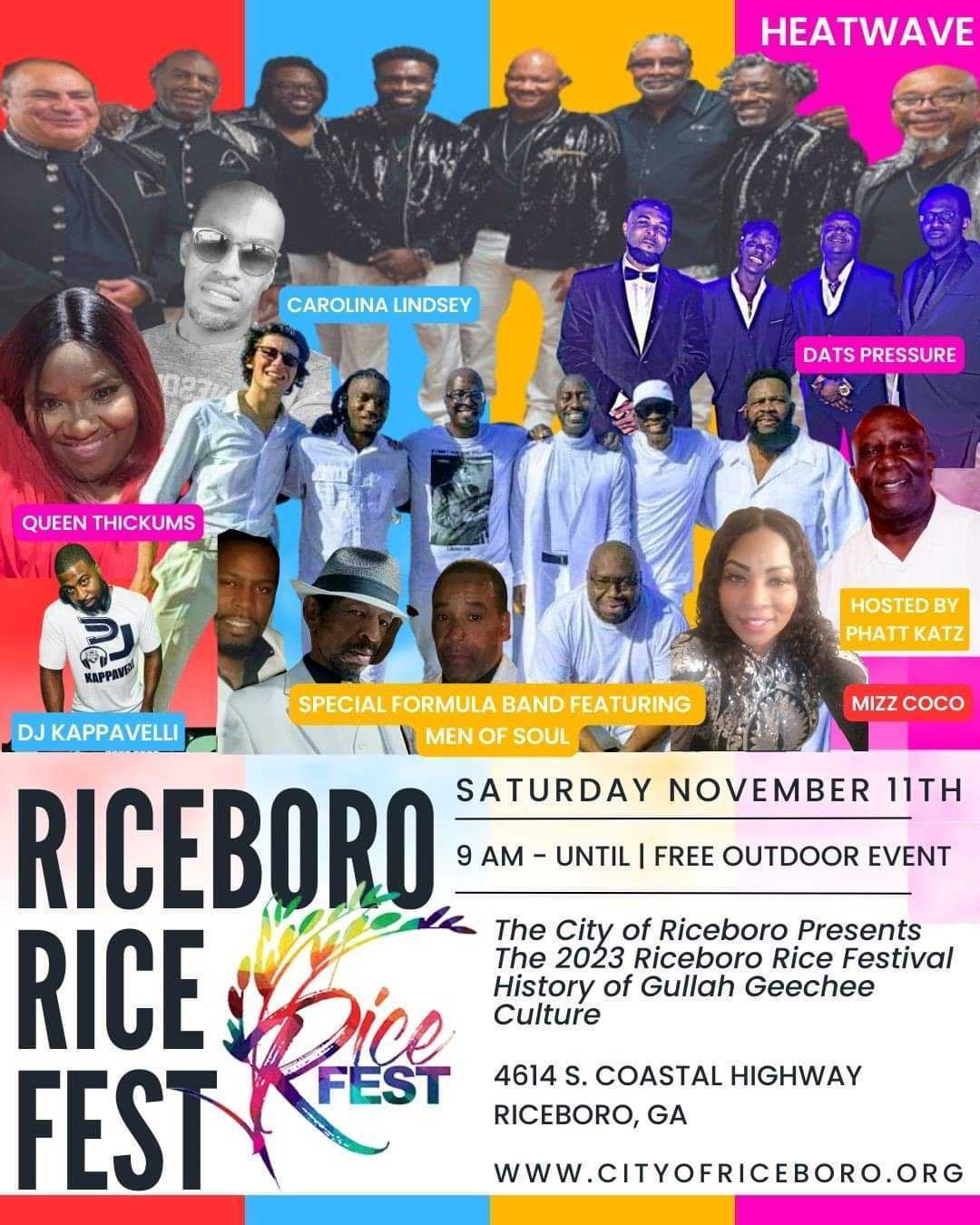 Rice Fest- Saturday