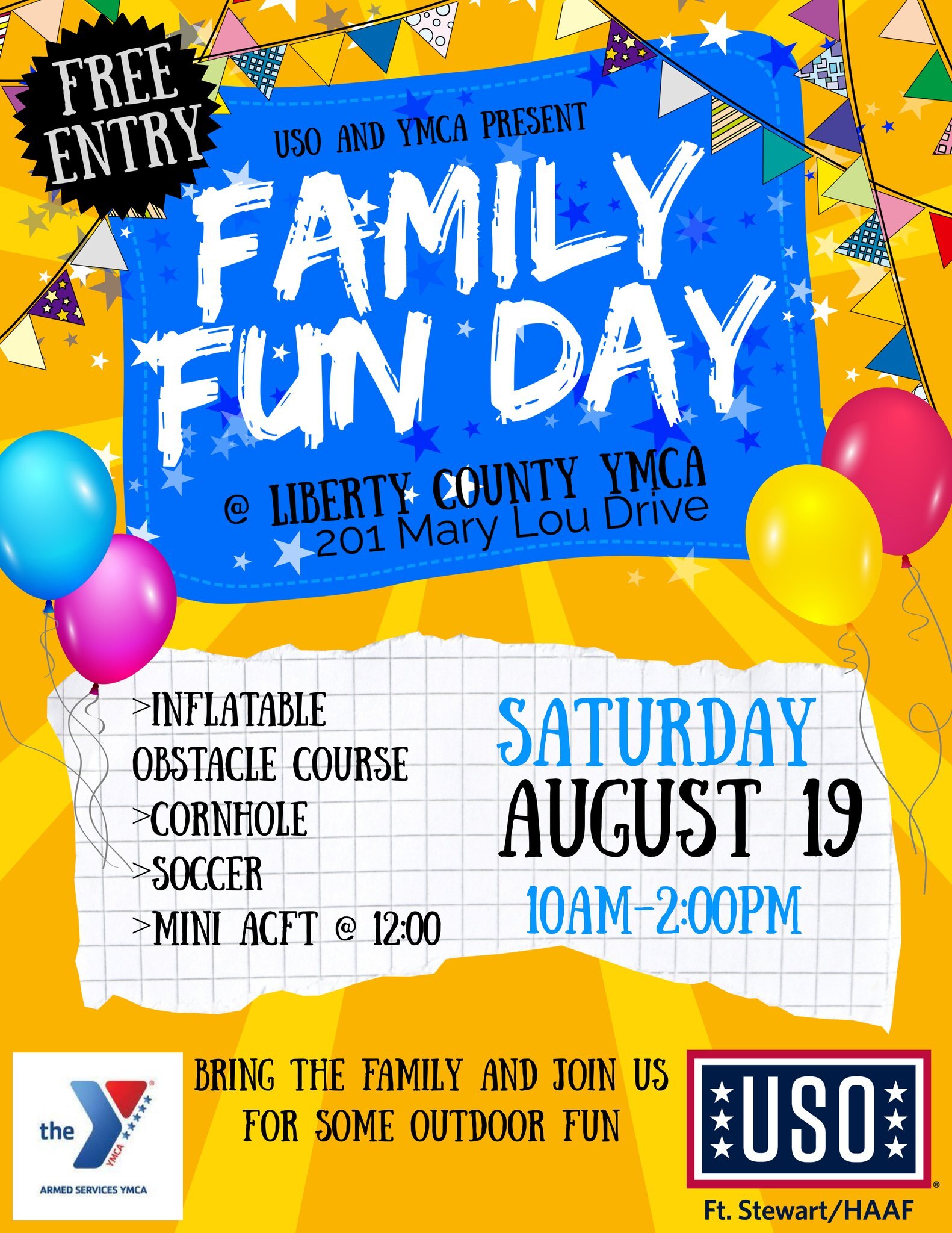 Family Fun Day flyer