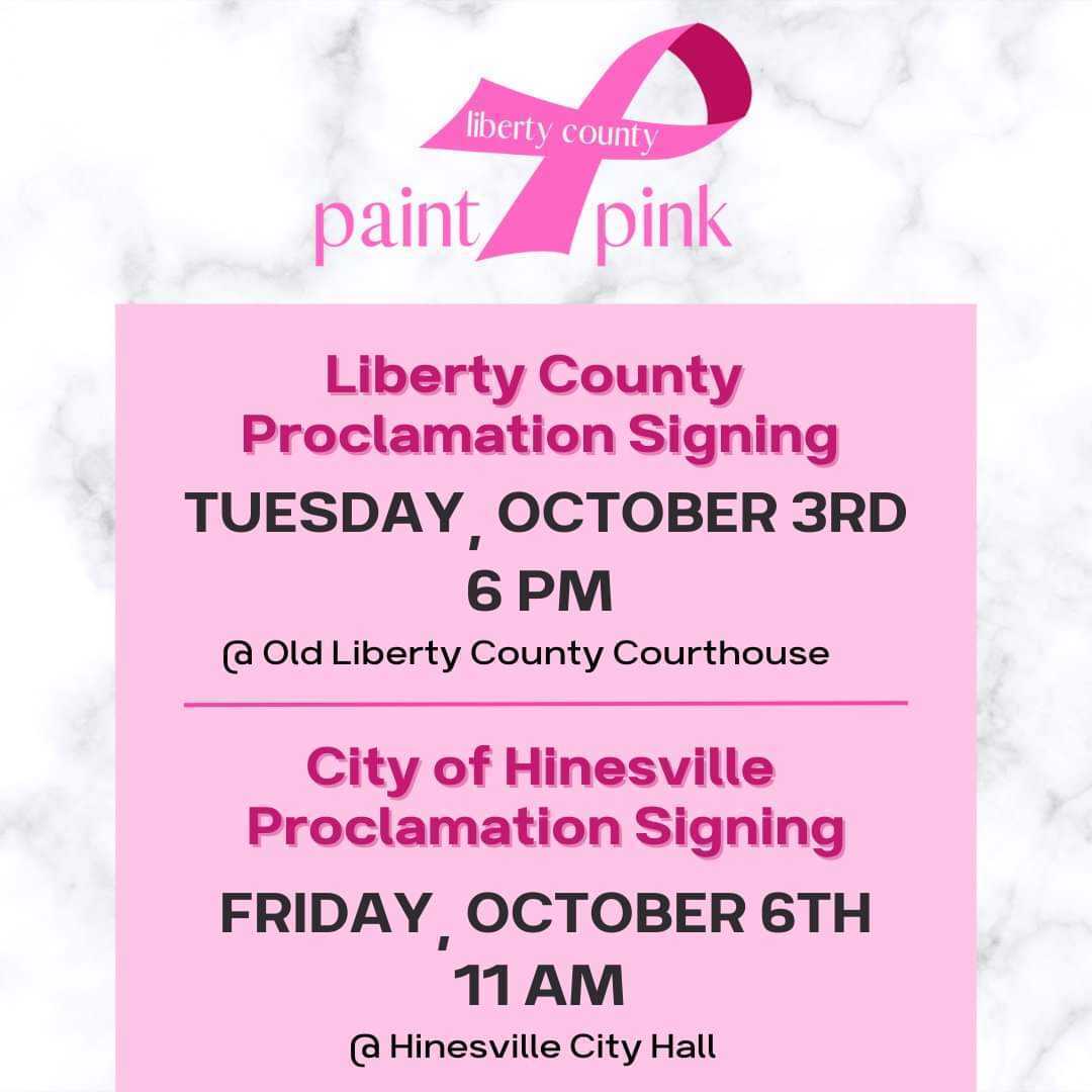 Paint Liberty County Pink