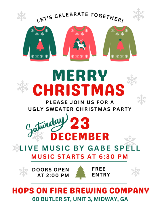 Ugly Sweater Party