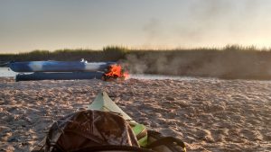 Kayaking on a sandbar 15 Summer Date Ideas in Liberty County
