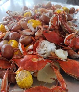 Pot of LCB Liberty County Low Country Boil Guide
