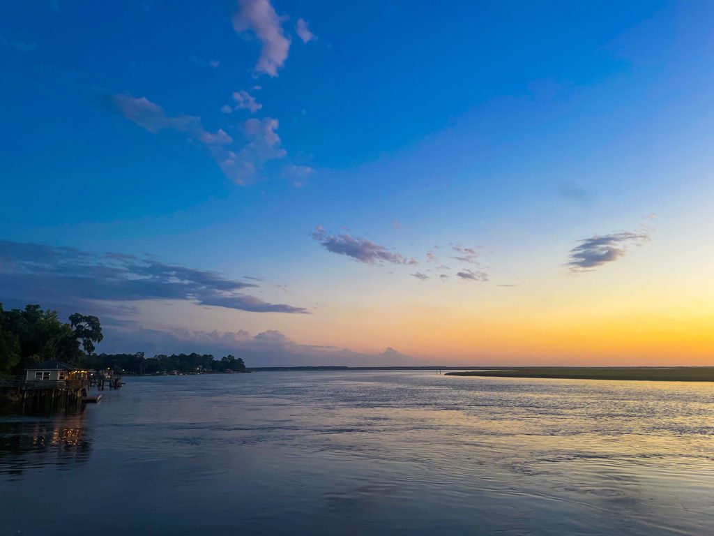 Sunset at Eve Park