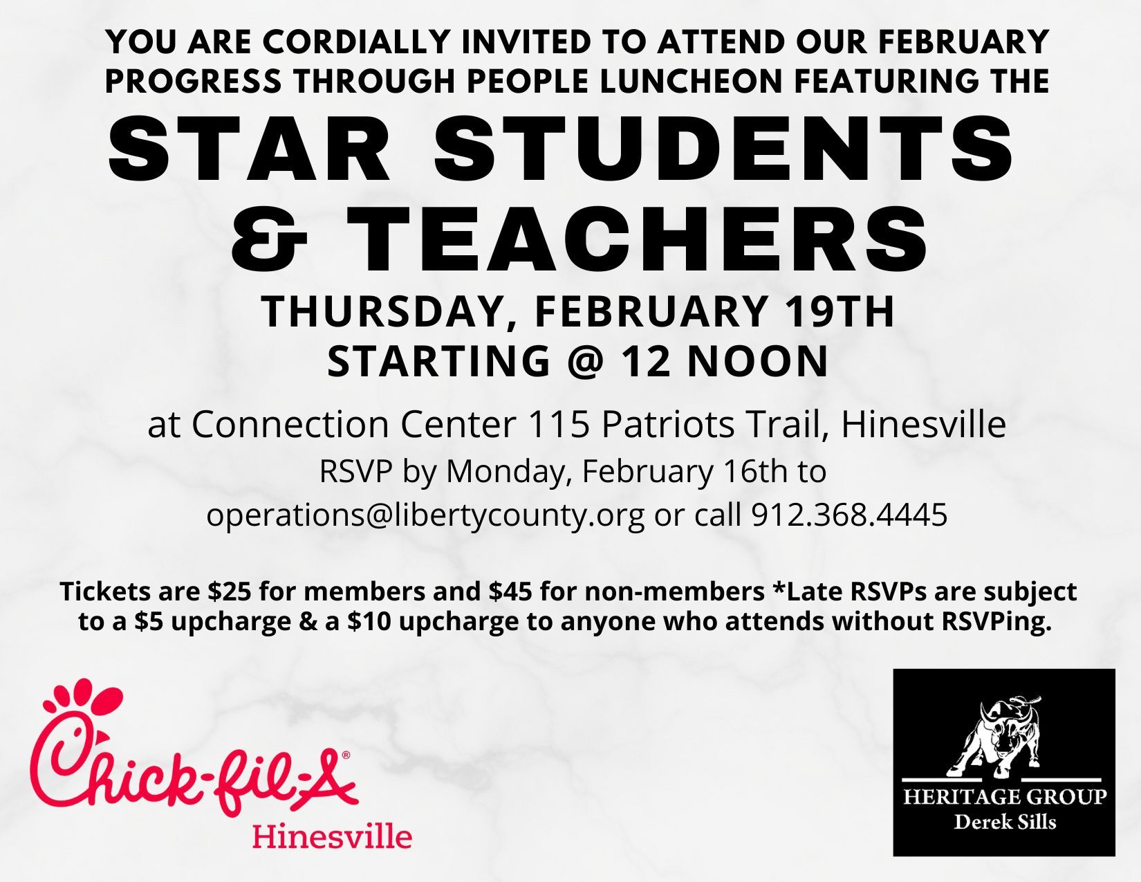 PTP Luncheon: STAR Students and Teachers - Liberty County