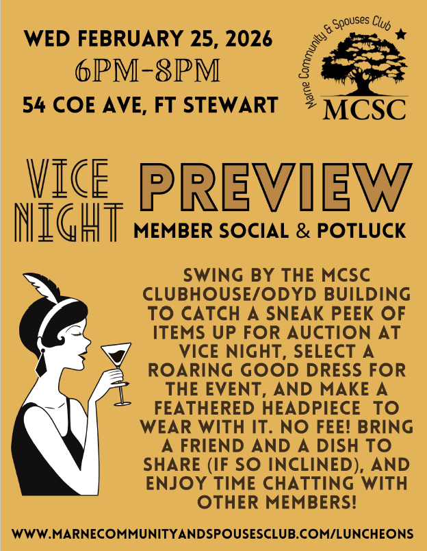 Flyer for Vice Night preview