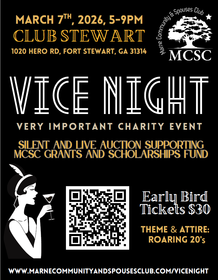 Vice Night flyer.