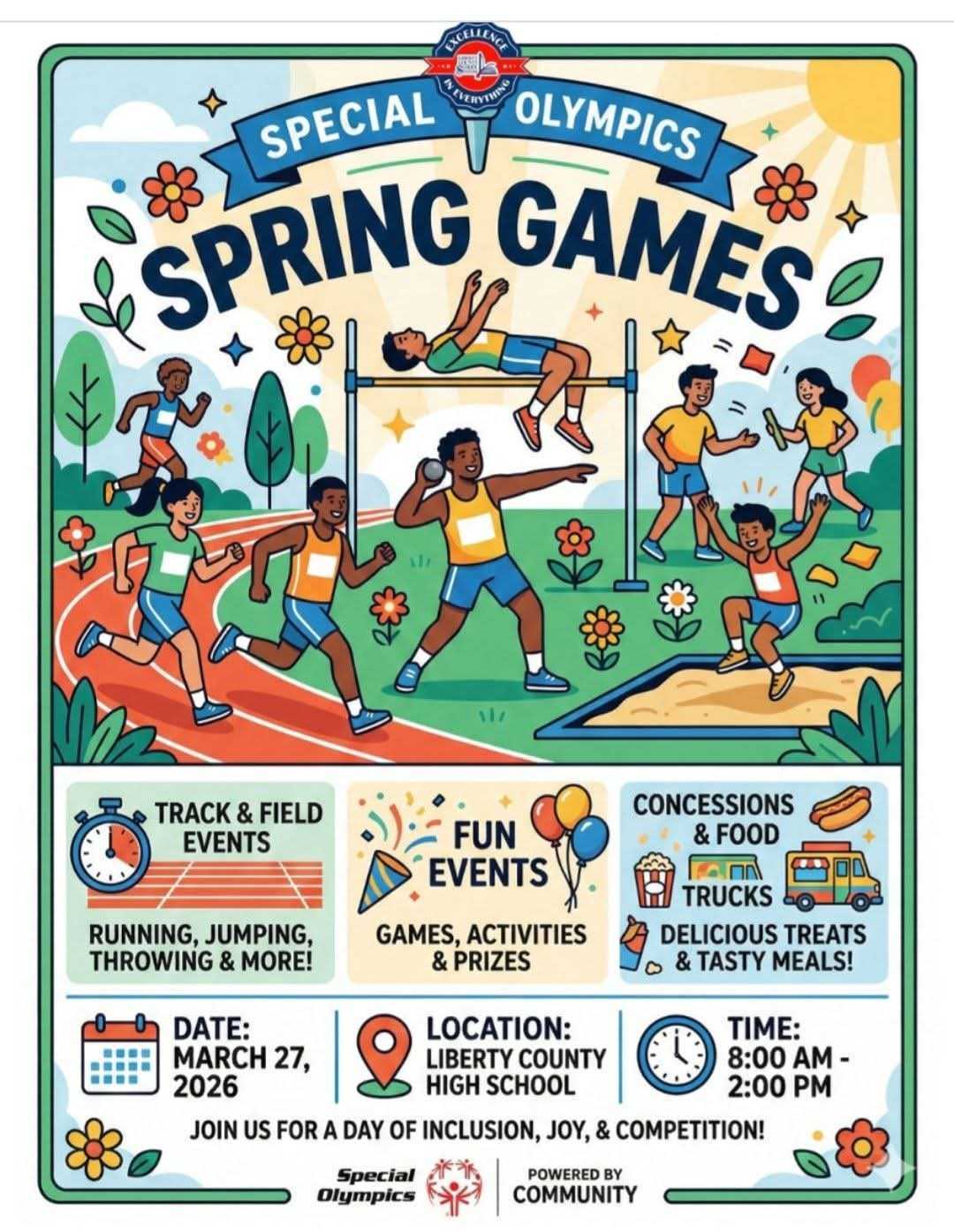 Special olympics flyer