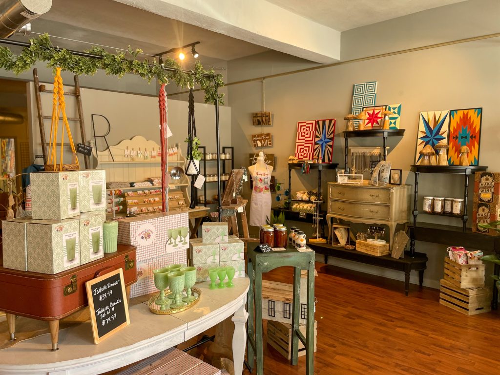 inside of a store