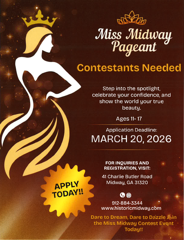 Miss Midway Pageant flyer
