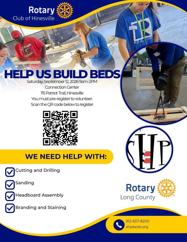 Help Us Build Beds