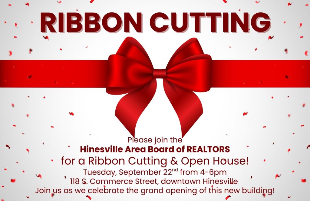 Hinesville Area Board of REALTORS Ribbon Cutting & Open House