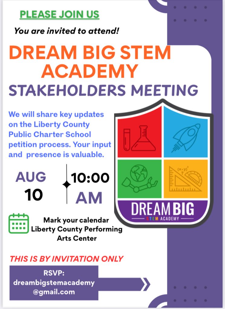 Dream Big STEM Academy Stakeholders Meeting
