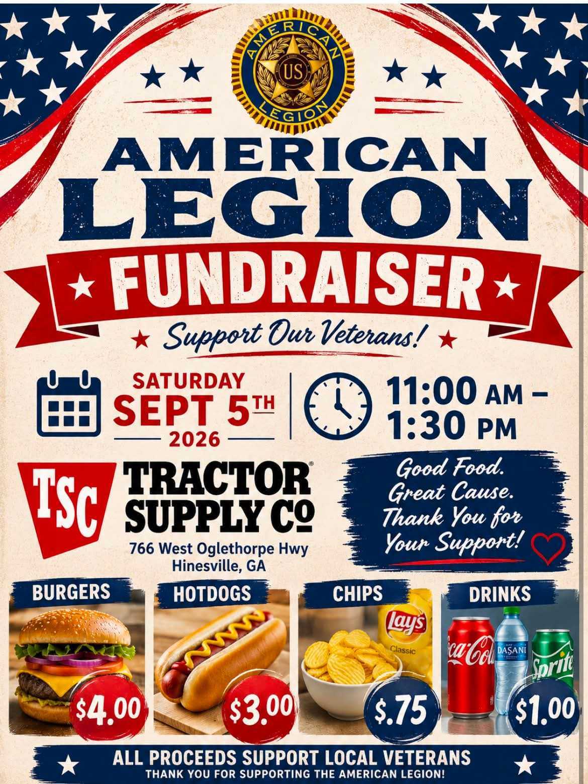 American Legion Fundraiser